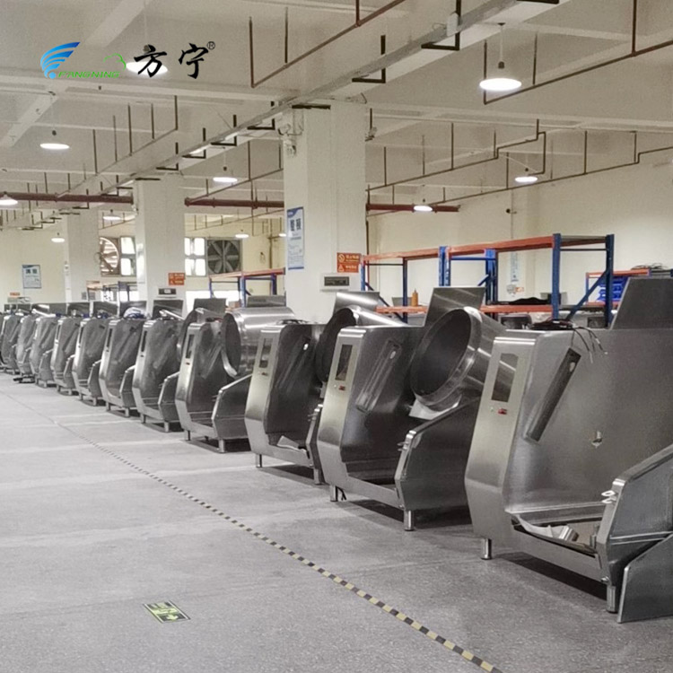 大型自動炒菜機器人設(shè)備 滾筒式全自動智能炒菜機器人