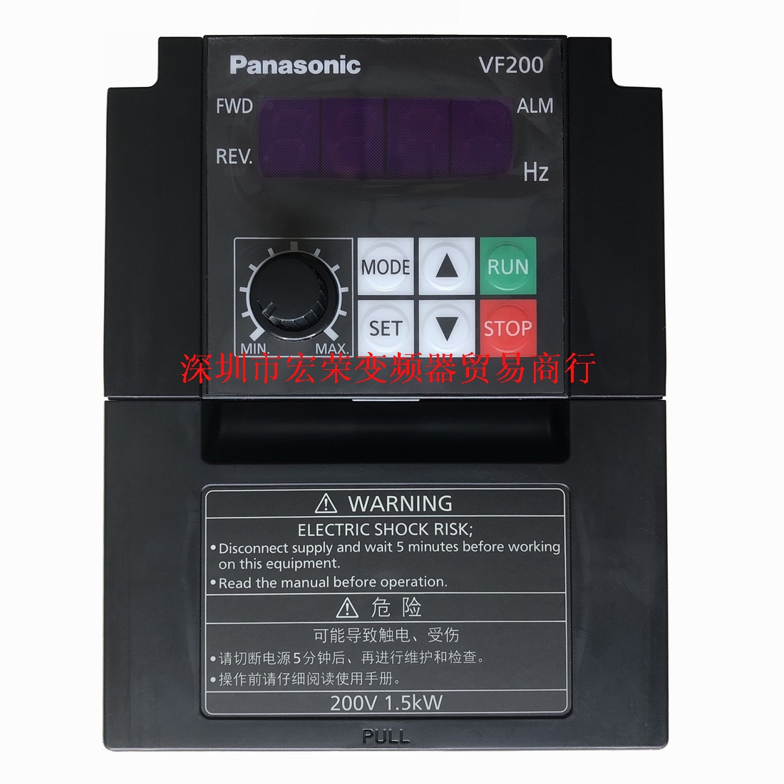 Panasonic變頻器AVF200-0152及面板