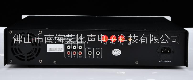 ABS-180C, 180W6分區(qū)音量獨(dú)立調(diào)節(jié)功放機(jī)定壓定阻兩用，分區(qū)音量大小可調(diào)可選藍(lán)牙U盤播放功能