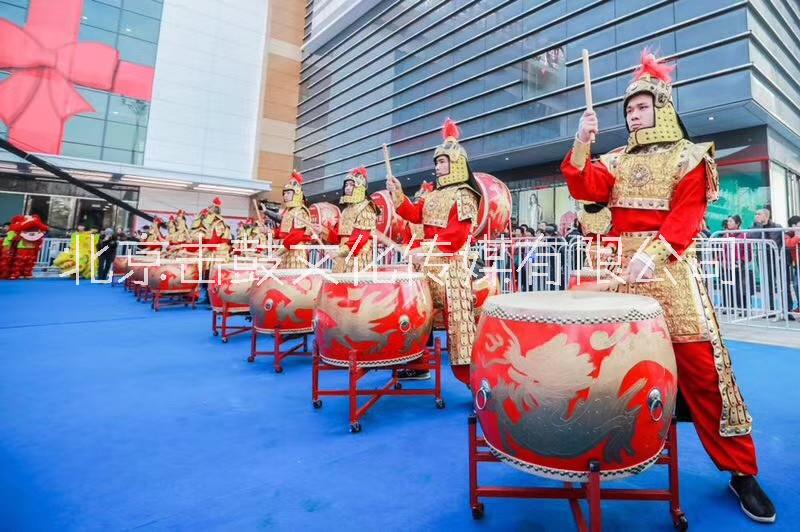 開業(yè)儀式表演舞龍舞獅演出北京戰(zhàn)鼓開場秀大型活動(dòng)擊鼓演出