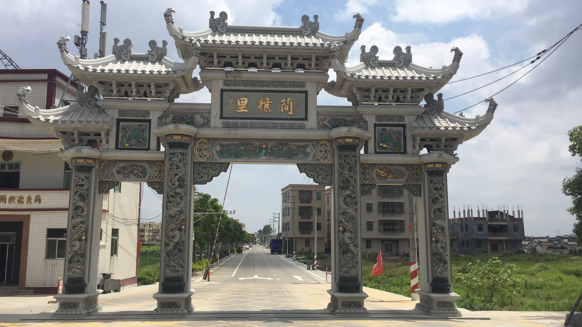 精美工藝石牌樓 公園石牌樓定做 仿古石牌樓定制