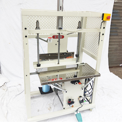 氣缸打結(jié)pe繩塑料繩書本紙板服裝機械半自動結(jié)束帶結(jié)束機 氣動打結(jié)機廠家-氣動打結(jié)機廠家 東莞氣動打結(jié)機廠家