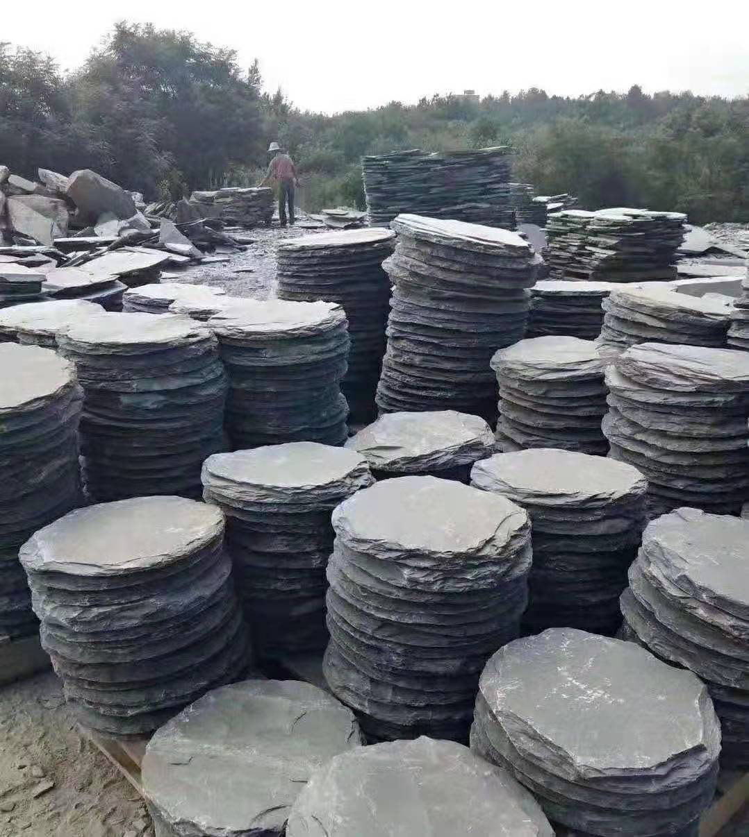 江西圓形丁步石廠家