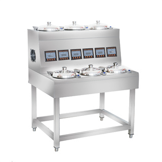 廠家供應(yīng)2017版全智能上下6頭煲仔機(jī) 電腦控制的煲仔爐