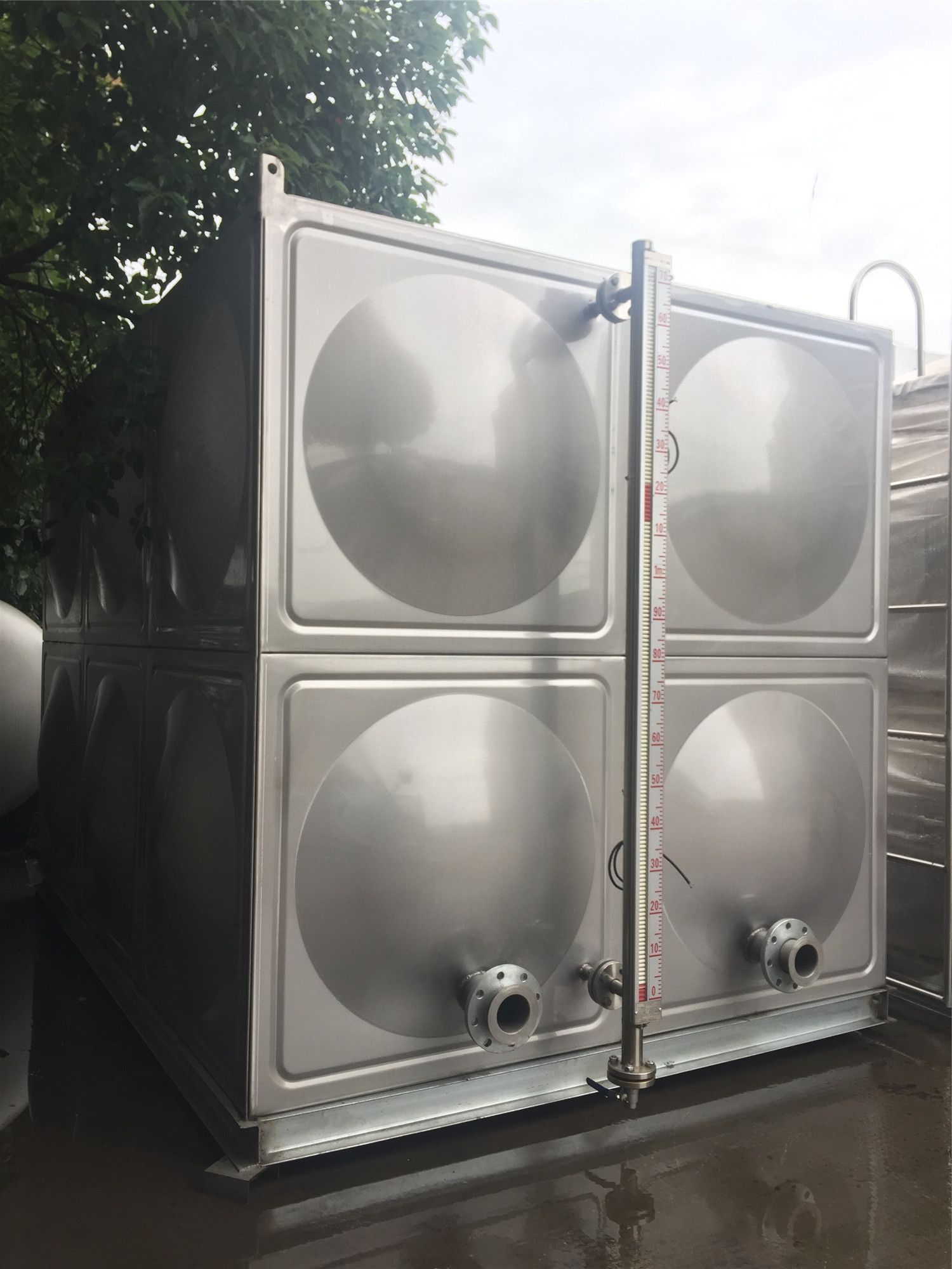 供應(yīng)用于儲(chǔ)熱水罐的科誠裝配式不銹鋼水箱