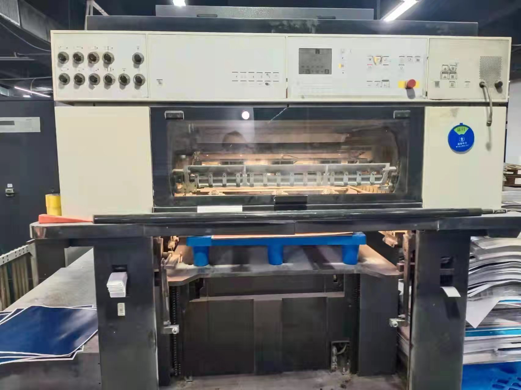 2003年海德堡CD74-5+1  5色高配印刷機(jī) 海德堡CD74-5+1印刷機(jī)