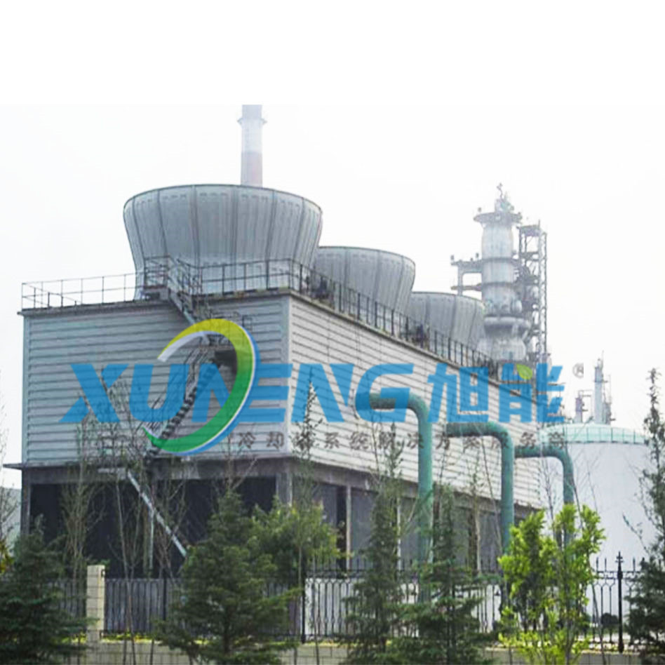 閉式冷卻塔  玻璃鋼冷卻塔 橫流式冷卻水塔 旭能環(huán)保大型工業(yè)冷卻塔定制