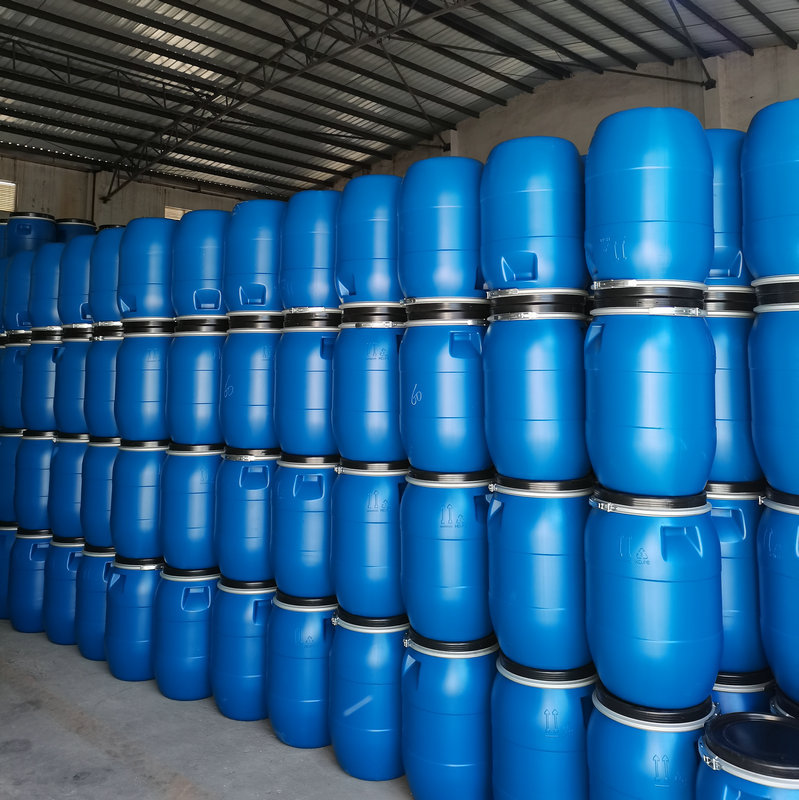 廠家定制法蘭桶帶蓋化工桶密封儲存桶開口法蘭桶HDPE塑料大桶