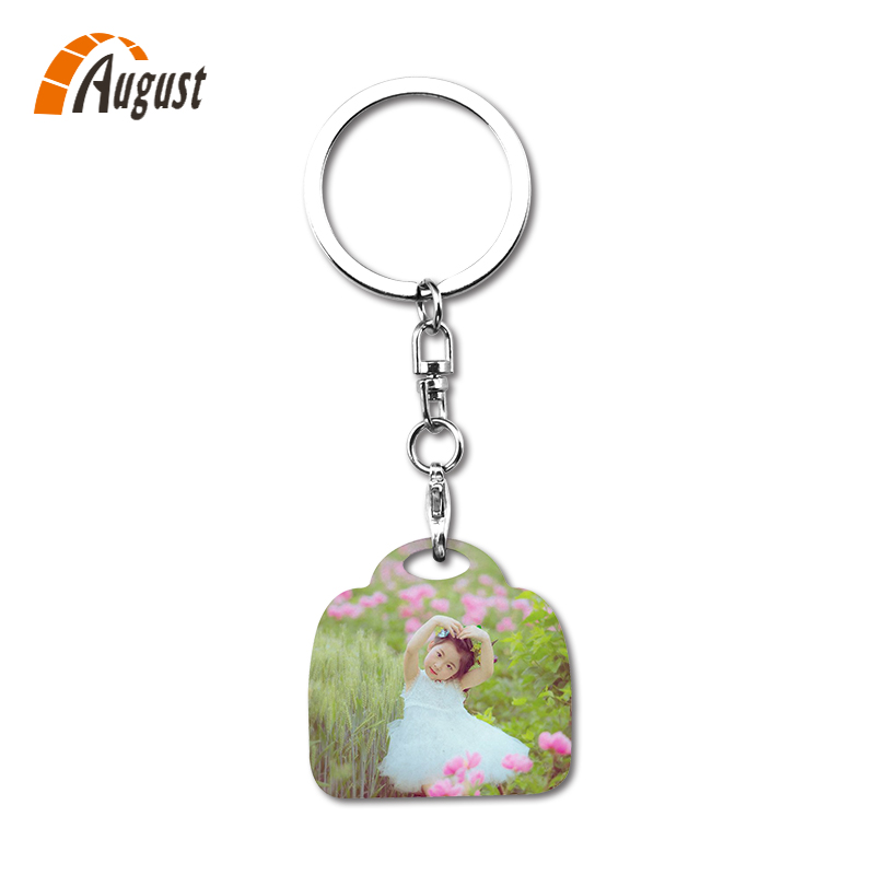 廠家定制 熱轉(zhuǎn)印空白耗材批發(fā) MDF木質(zhì)鑰匙扣  簡裝A311-1