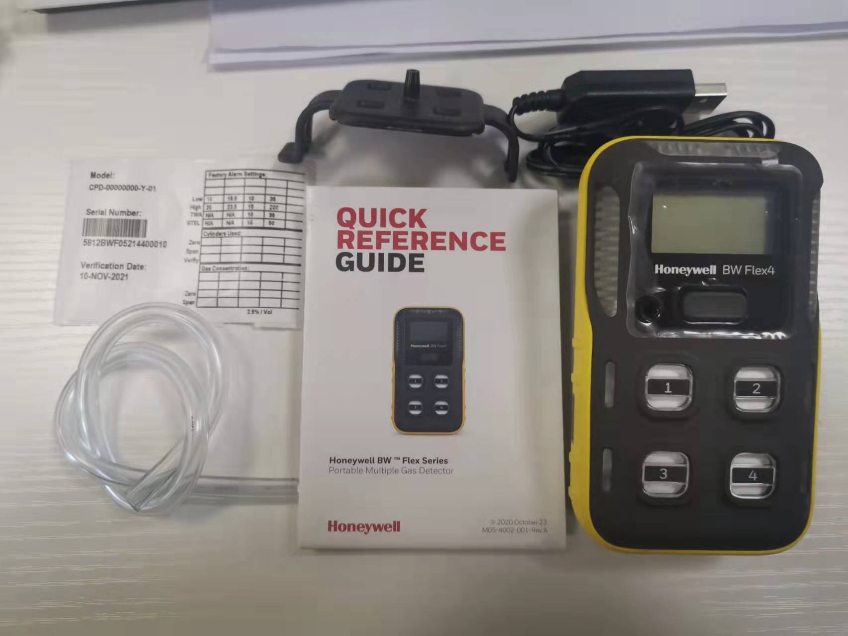 便攜式無(wú)線四氣體檢測(cè)儀 Flex4 霍尼韋爾