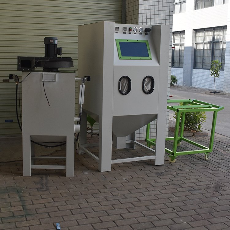脈沖環(huán)保高壓噴砂機 億臺箱式環(huán)保噴砂機廠家