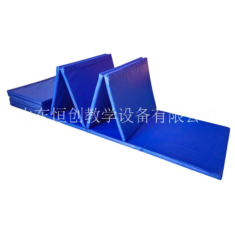 恒創(chuàng)體操墊四折疊舞蹈墊 室內練功防護海綿墊子瑜伽運動墊廠家 舞蹈墊體操墊