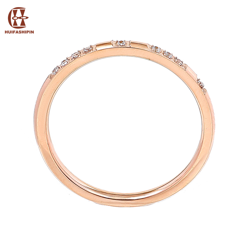 時(shí)尚簡(jiǎn)約對(duì)戒指加工定制 情侶個(gè)性細(xì)帶鉆指環(huán)潮飾品批發(fā)