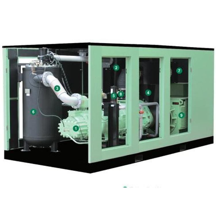 355KW高能效低噪音壽力螺桿壓縮機(jī) 固定空壓機(jī)LS315-355系列租賃出售均可