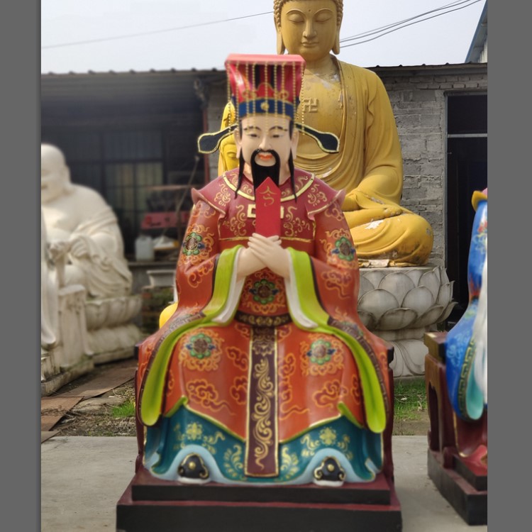云南苗王佛像 山神神像 泰山爺?shù)袼?蟲神雕像 寺廟佛像供奉