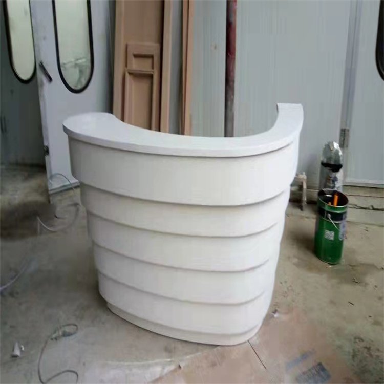 森匠木業(yè) 歐式烤漆收銀臺(tái) 公司前臺(tái)接待臺(tái) 復(fù)古美容院美發(fā)店吧臺(tái)