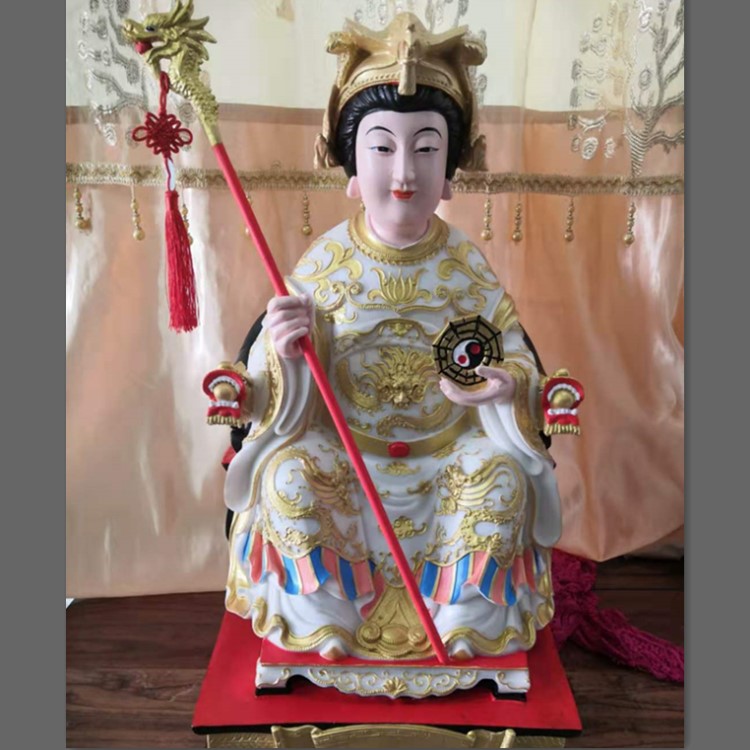 保定無生老母 無極宮無生奶奶神像 無極老母神像 蒙天老祖佛像