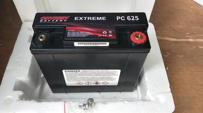 美國ODYSSEY奧德賽蓄電池PC370鉛酸免維護12V15AH汽車啟停蓄電池