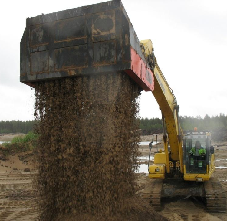 挖掘機(jī)破碎篩 物料篩選破碎分選混合和堆肥