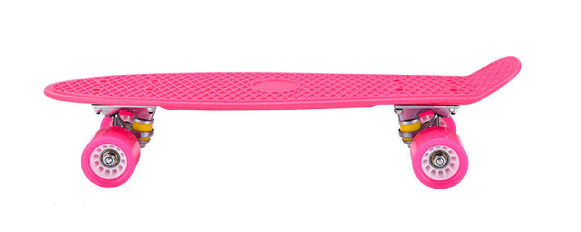 正東小魚滑板PP料四輪單翹滑板可定制圖案