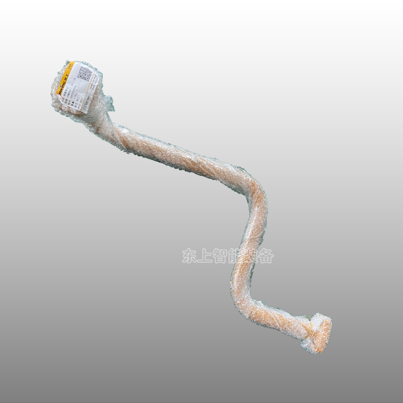 龍工裝載機油管分配閥至轉斗油缸鋼管進出油路855N配件