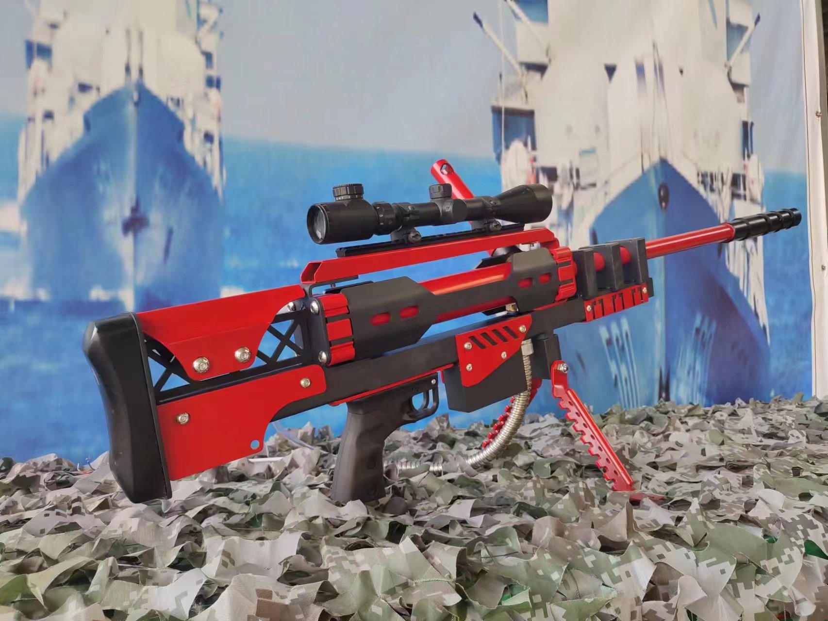 滎陽市 景區(qū)氣炮槍廠家射擊打靶游樂設備槍林彈雨氣炮槍設備