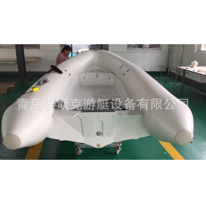 4.2米 沖鋒舟 玻璃鋼充氣艇 釣魚艇 快艇 游艇