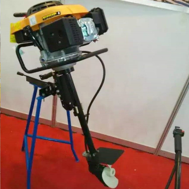 塑料船用馬達掛機 電啟動船外機 小河流船用電推