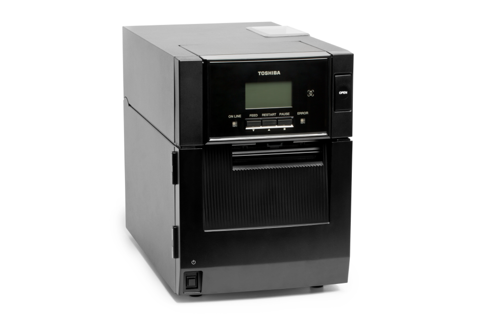 東芝TOSHIBA BA410T不干膠標簽工業(yè)制造業(yè)二維條碼打印機