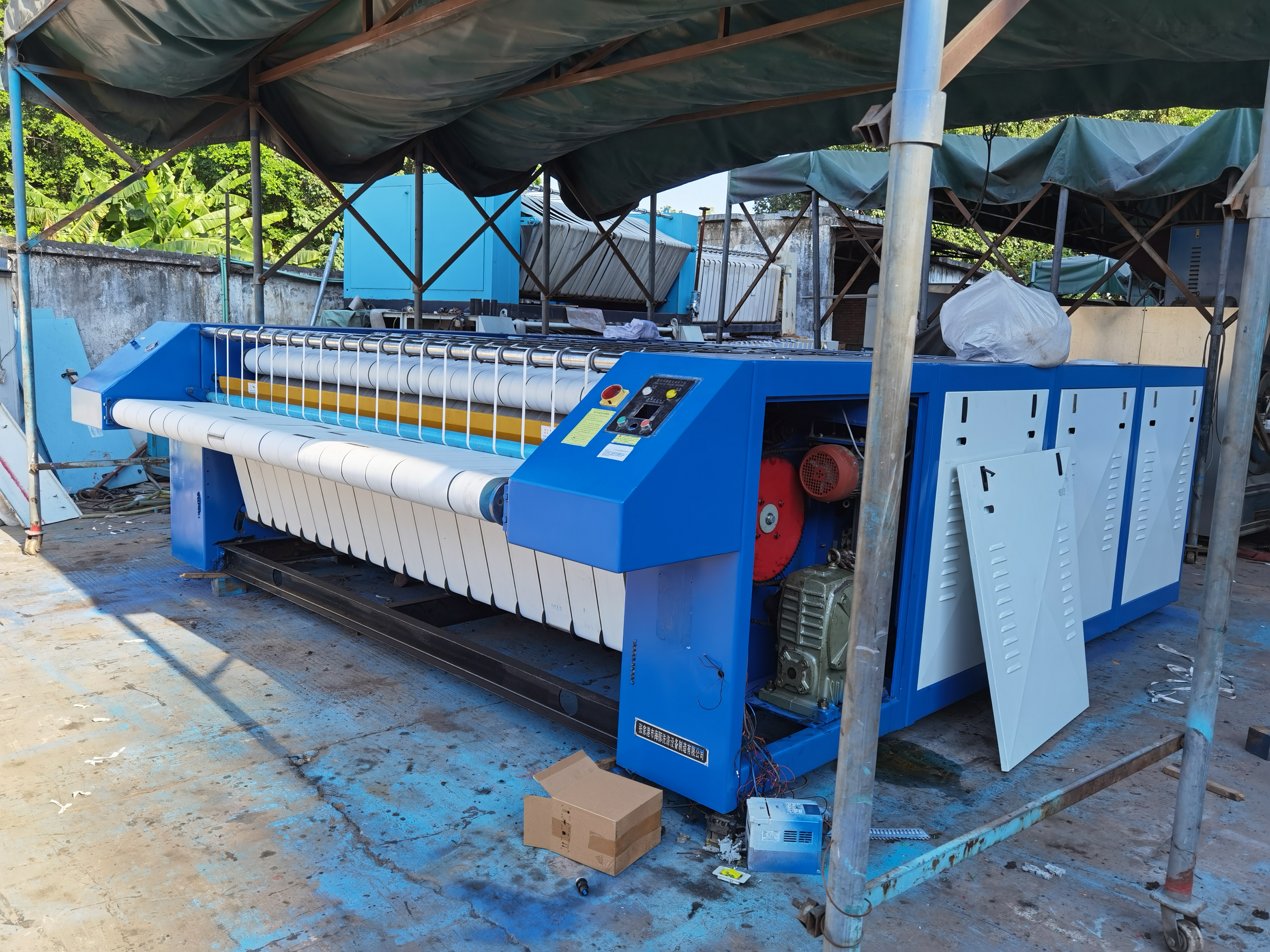 出售二手海獅四輥燙平機(jī)