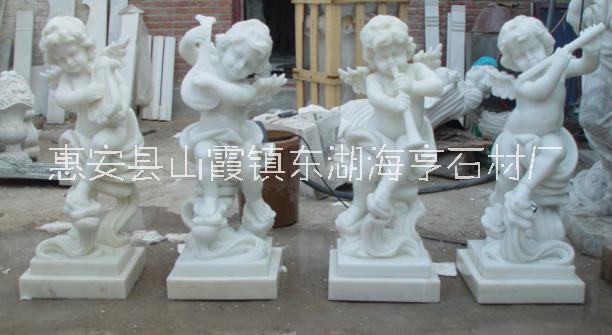 石雕歐式人物 漢白玉西方人物 歐式天使雕塑四季女神雕塑