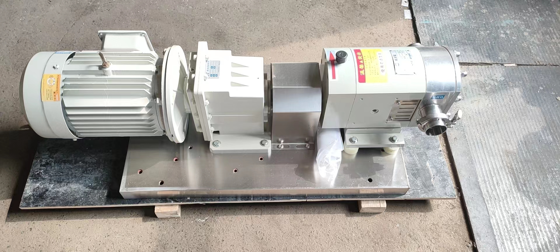 凸輪轉(zhuǎn)子泵，高粘度輸送泵，食品級(jí)衛(wèi)生泵