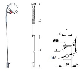 安徽天康工業(yè)熱電阻WZP，端面熱電阻，耐磨熱電阻，低溫?zé)犭娮鑿S家