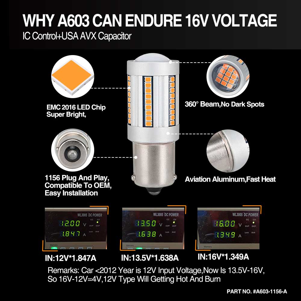 汽車Canbus解碼轉向燈日行燈剎車燈7440/1156 汽車CANBUS轉向燈日行燈
