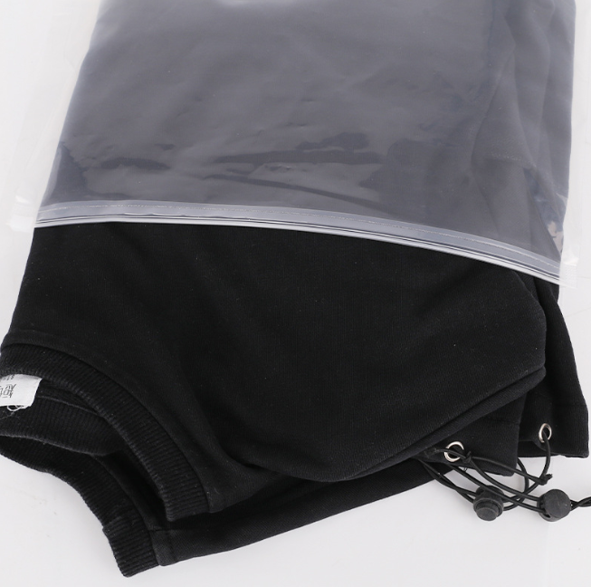 源廠不干膠自粘衣服類服裝袋 PE拉鏈袋子 透明自封塑料包裝袋批發(fā)