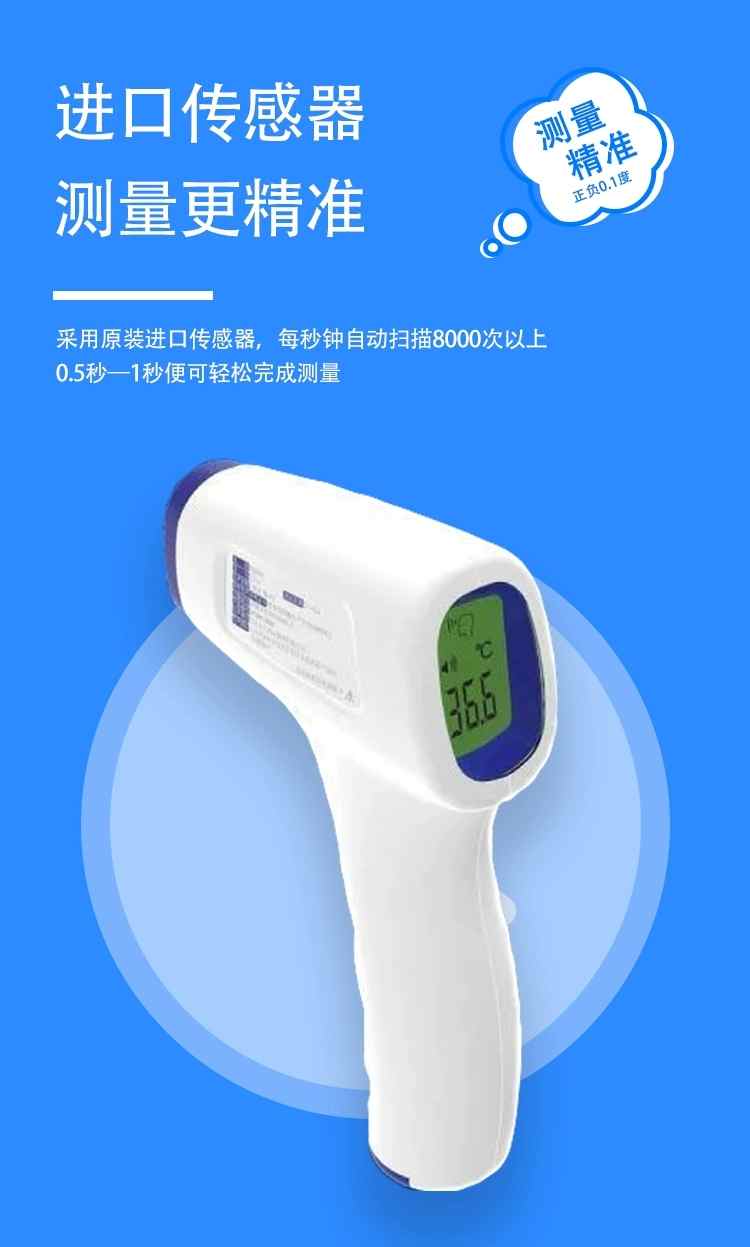 醫(yī)用級(jí)額溫槍電子體溫槍