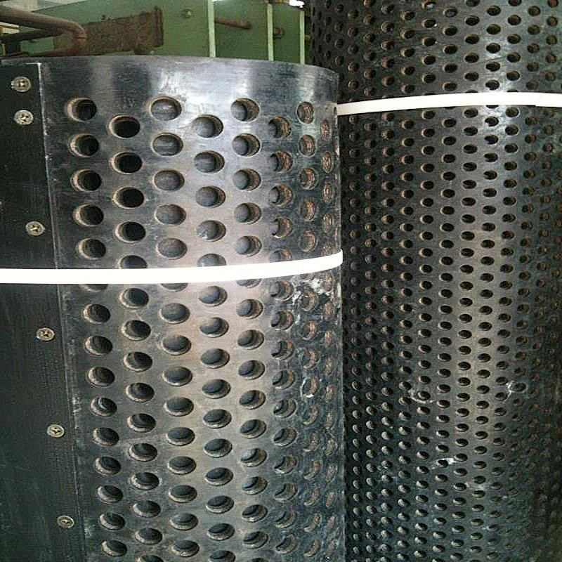 橡膠篩網(wǎng) 橡膠篩網(wǎng)漲緊式安裝 XJZ1848型 磨耗低 鐵礦選礦 抗撕裂