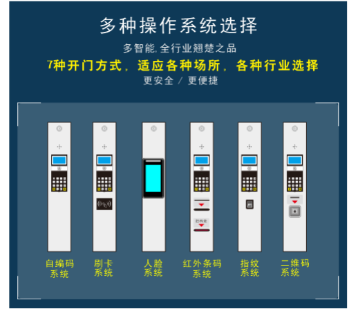 指紋識別智能柜多少錢  指紋識別智能柜定制