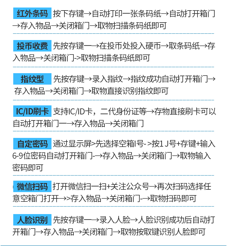 商場條碼智能存包柜供應(yīng)商  超市條碼識(shí)別智能柜定制