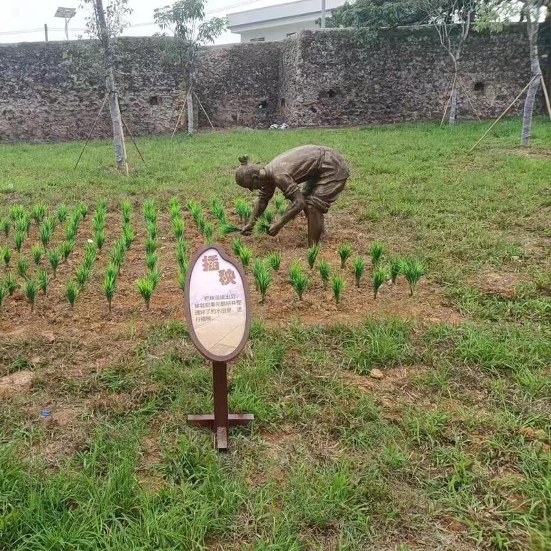 農耕人物雕塑 玻璃鋼農耕人物雕塑 玻璃鋼農耕人物雕塑廠家 河北玻璃鋼農耕雕塑價格
