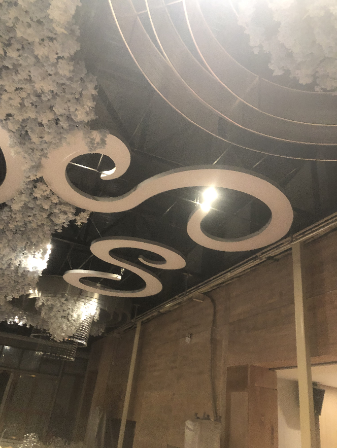 拉布卡布燈箱安裝  圓形天花軟膜吊頂 超市室內(nèi)軟膜天花工廠 超市軟膜天花