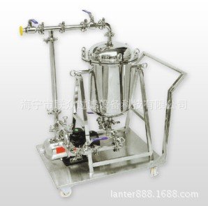 廠家銷售 帶推車鈦棒過濾器 衛(wèi)生級(jí)水質(zhì)過濾器