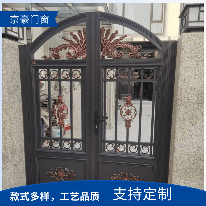 鄞州鋁藝門生產(chǎn)廠家_定制_報價單_哪家好_安裝【寧波京豪鋁藝門窗有限公司】