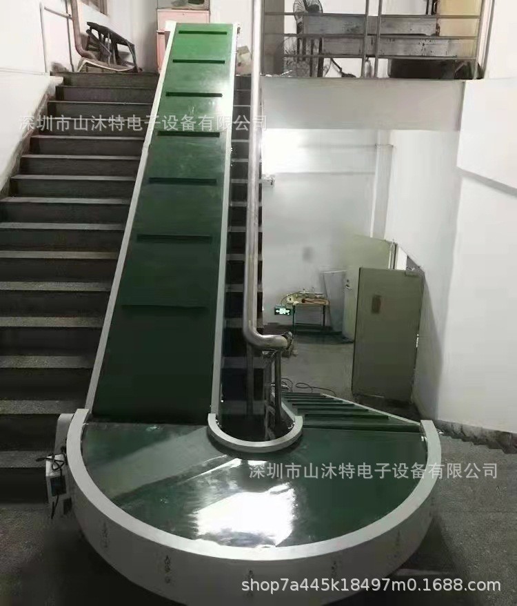 皮帶轉(zhuǎn)彎機(jī) 流水線U型工作臺(tái) 山沐特全自動(dòng)輸送設(shè)備