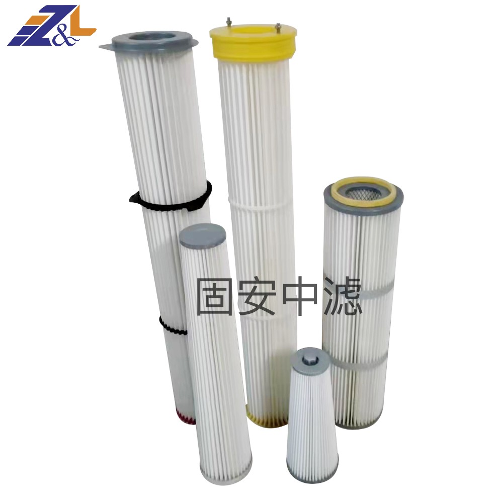 工業(yè)攪拌站粉塵水泥罐倉頂除塵濾筒