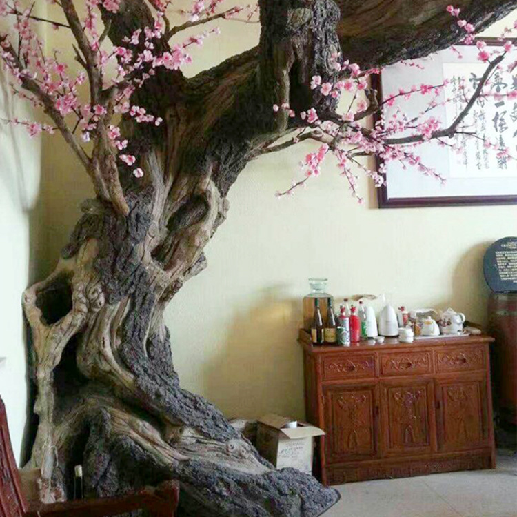 景觀飾品工藝假山制作支持定制景觀雕塑 水泥假山假樹 園林景觀