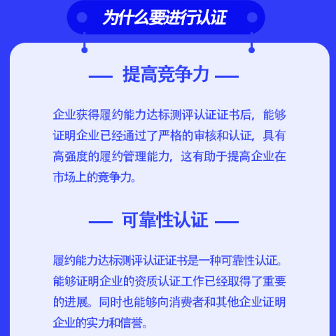 履約能力達(dá)標(biāo)測(cè)評(píng)認(rèn)定服務(wù)