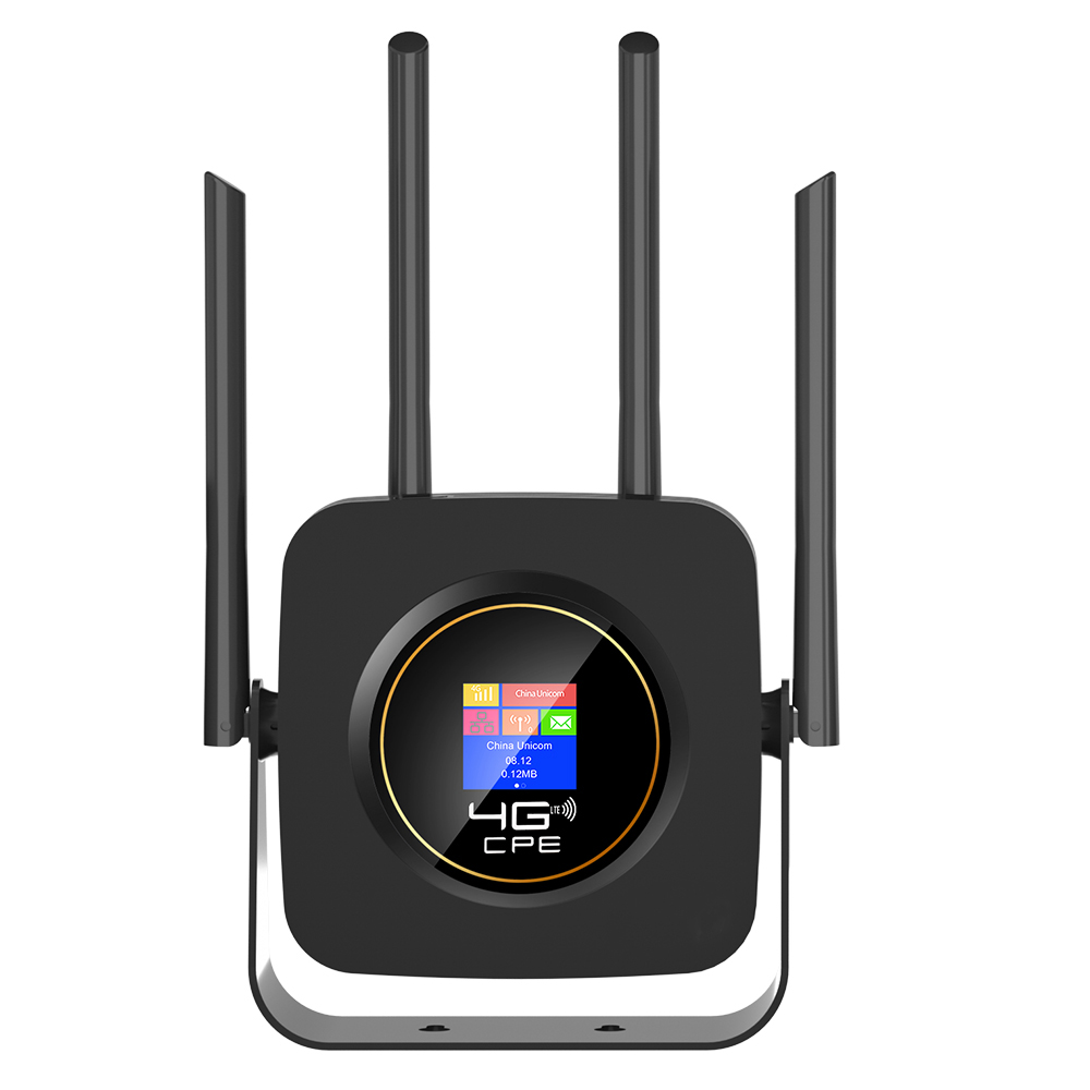 適合家用商用 智能4GCPE 華創(chuàng)翼聯(lián)帶顯示屏4G可插卡  適合家用商用可支持戶外