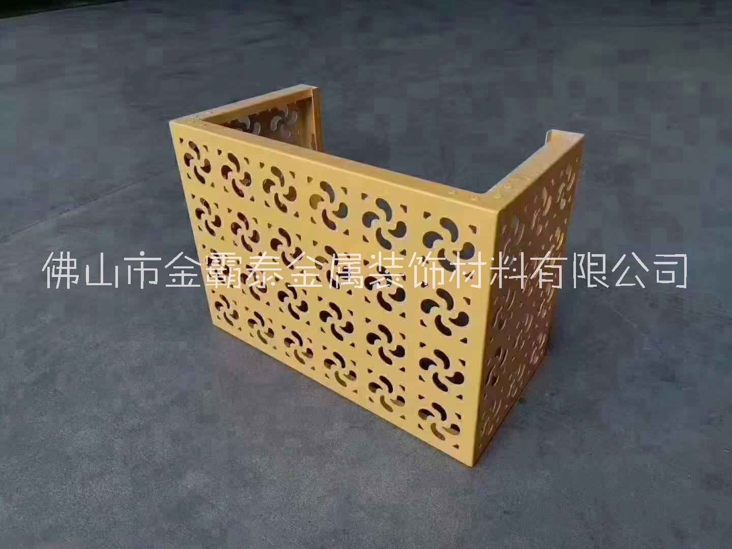 雕花鋁空調(diào)罩外墻空調(diào)裝飾鏤空中式鋁單板