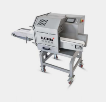 西安全自動熟肉切片機 切五花肉扣肉片機 臘肉叉燒肉切片機器 厚薄可